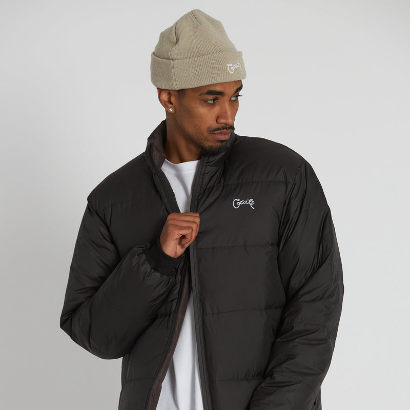 REVERSIBLE DOWN PUFFER JACKET