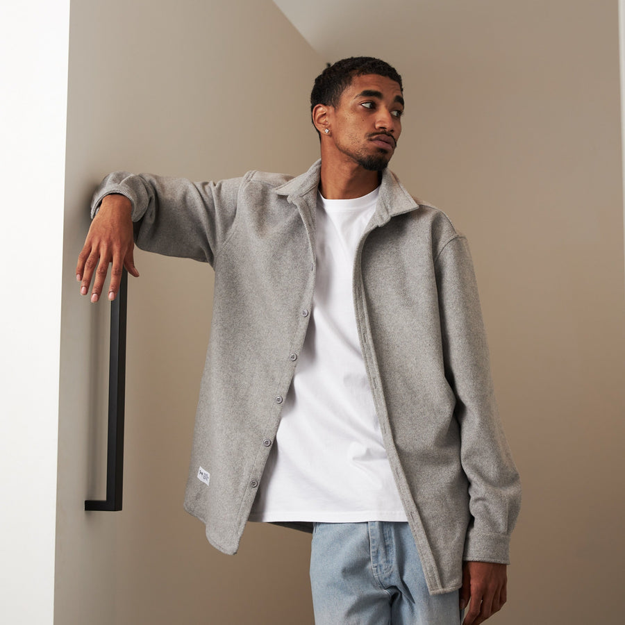 WOOL BLEND SHIRT