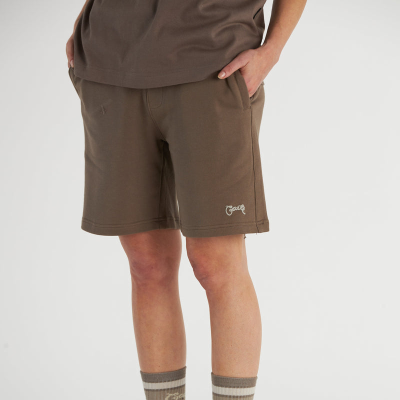 Men's Basic Script Sweat Shorts