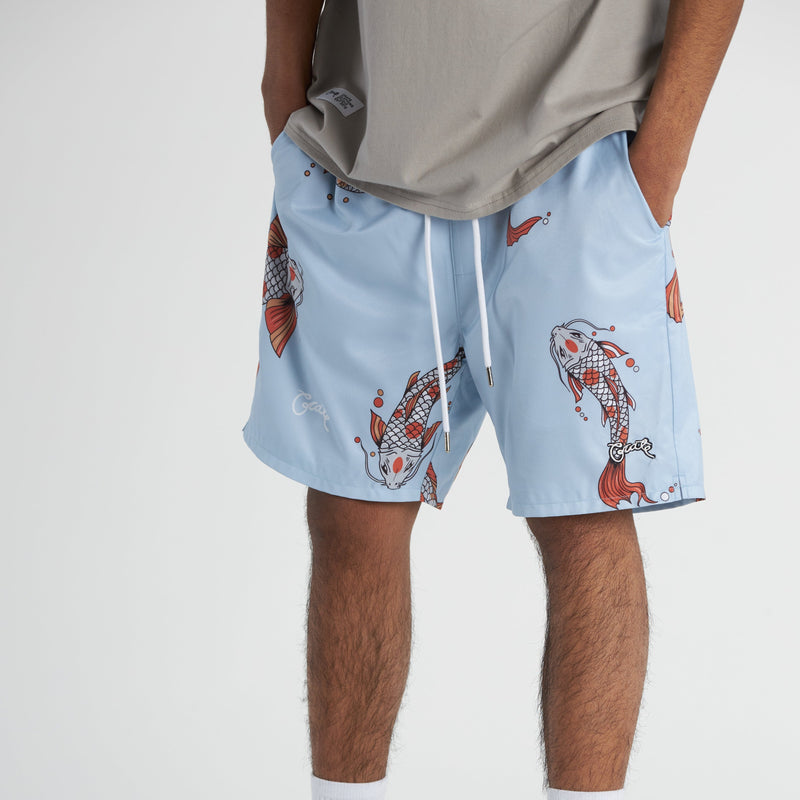 Men's Koi Fish Swim Shorts