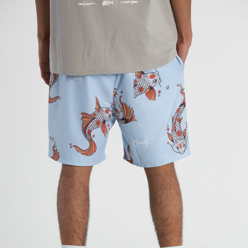 Men's Koi Fish Swim Shorts