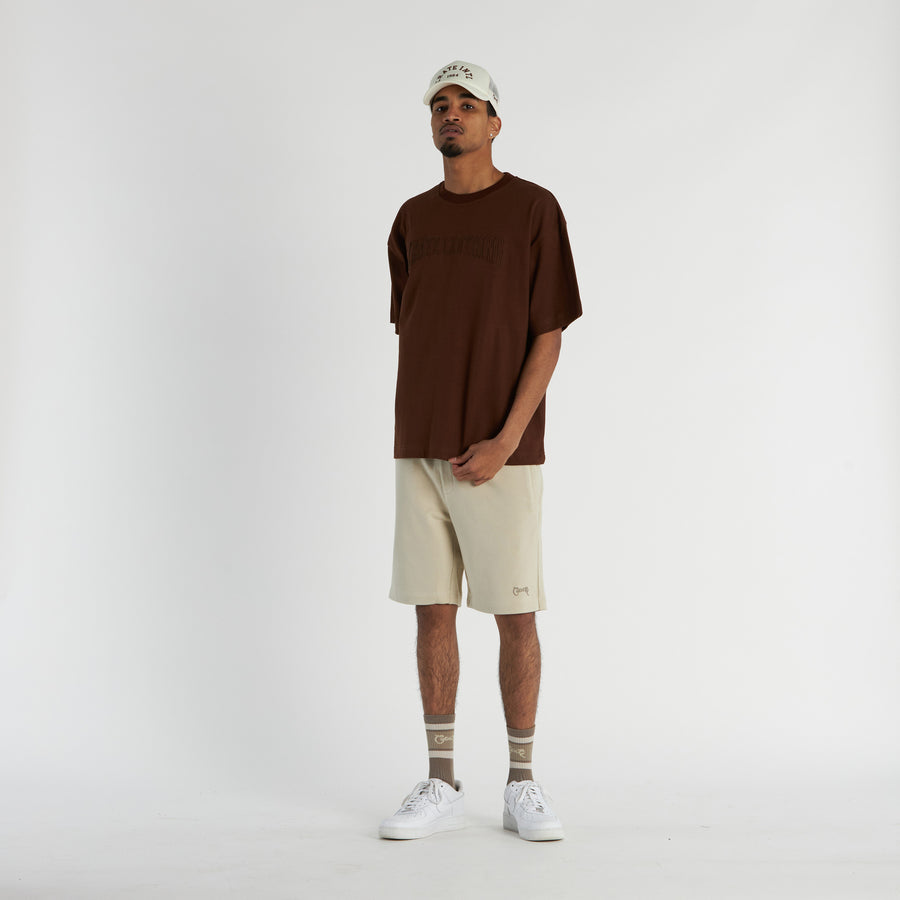 Men's Basic Script Sweat Shorts