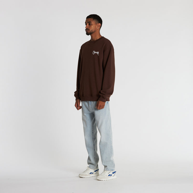 MEN'S SCRIPTED SUPERFLEECE CREW