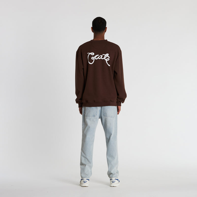 MEN'S SCRIPTED SUPERFLEECE CREW