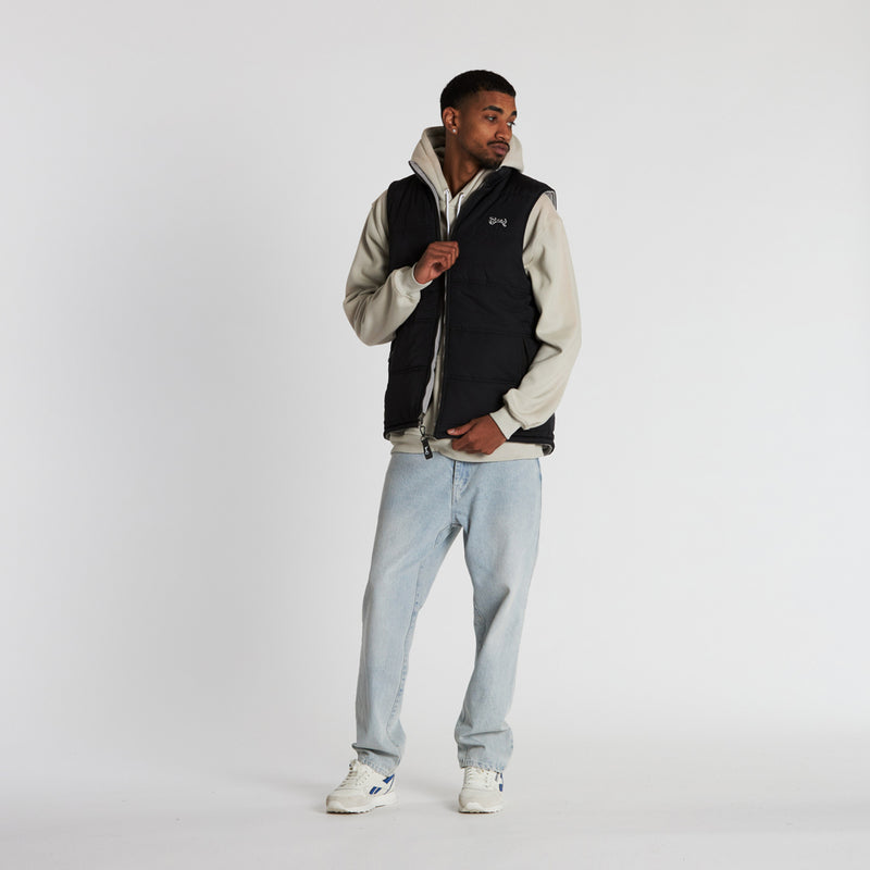 MEN'S REVERSIBLE PUFFER VEST