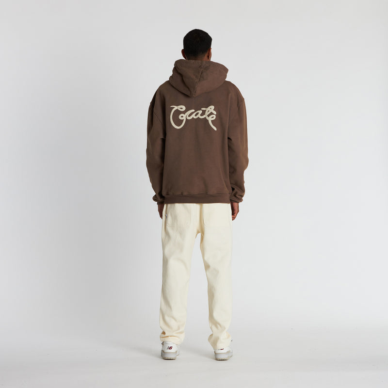 MEN'S SCRIPTED BOX FIT HOODIE