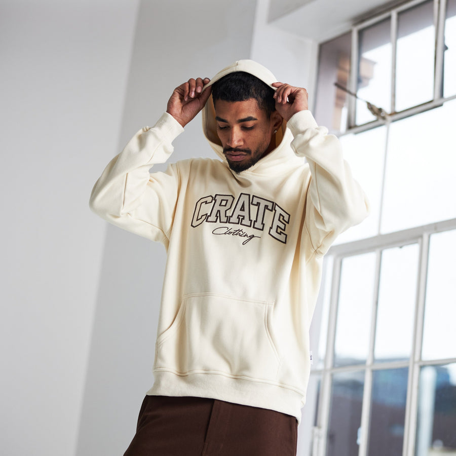AW24 CRATE VARSITY HOODIE