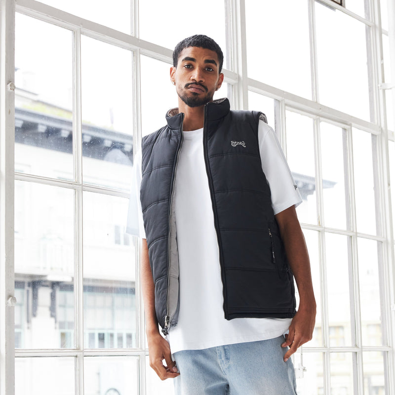 MEN'S REVERSIBLE PUFFER VEST