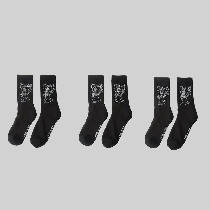 WILLIE THE WAITER SOCK PACK