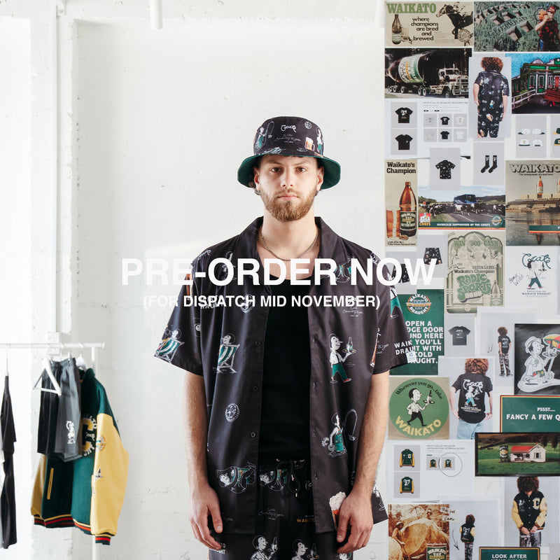 CRATE X WILLIE THE WAITER REVERSIBLE BUCKET HAT