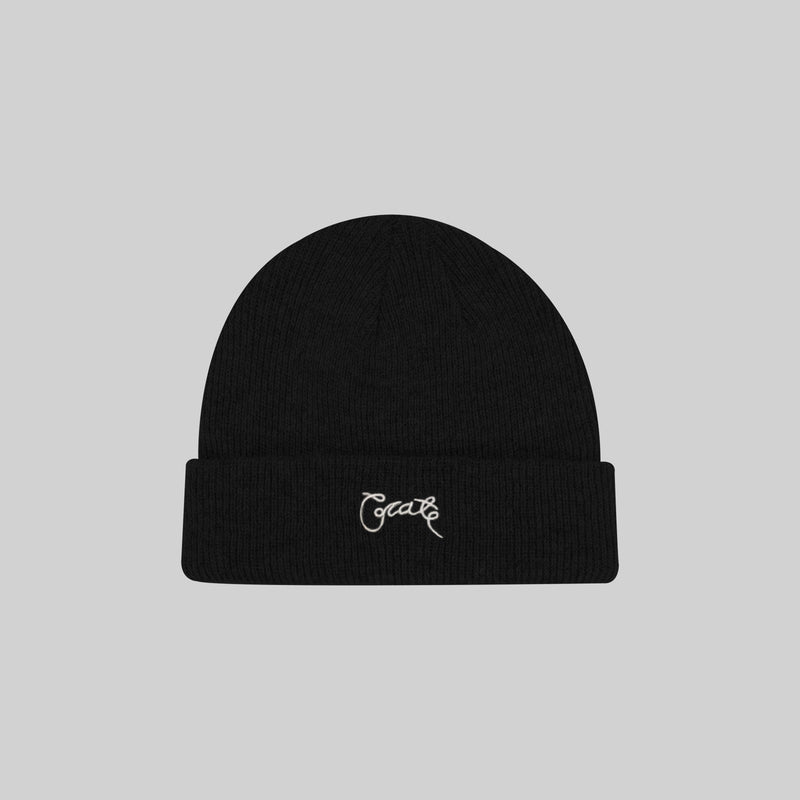 WOOLBLEND KNITTED BEANIE
