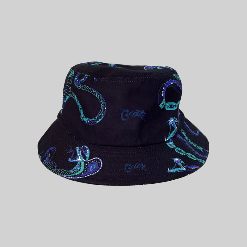 CRATE REVERSIBLE KIDS CHAINED SNAKE BUCKET HAT