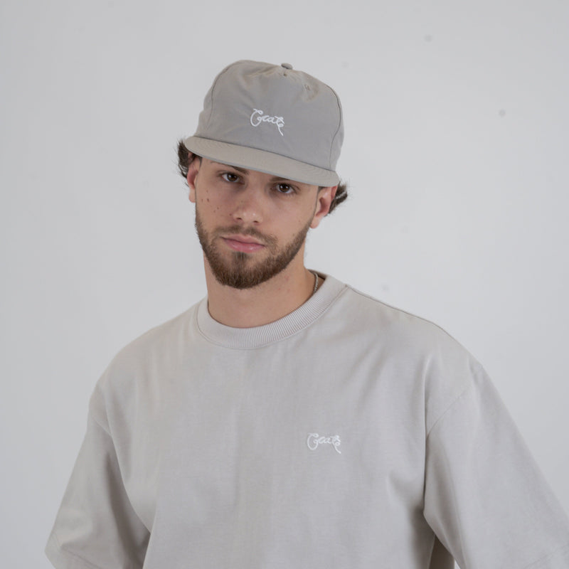 Nylon Scripted Cap