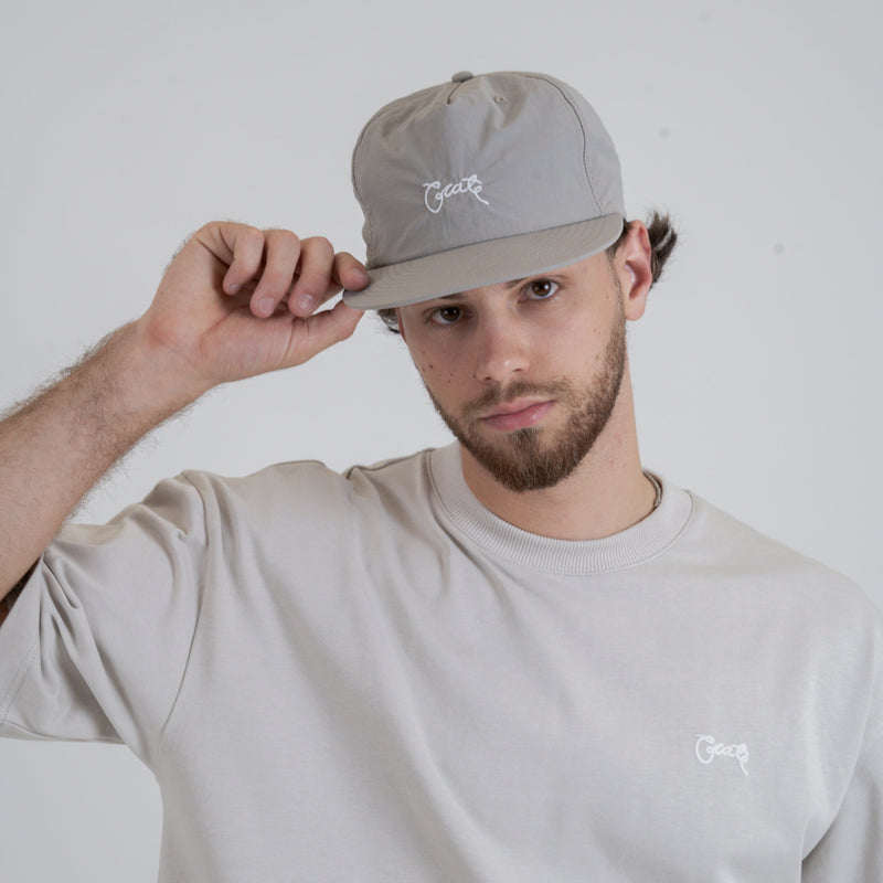 Nylon Scripted Cap