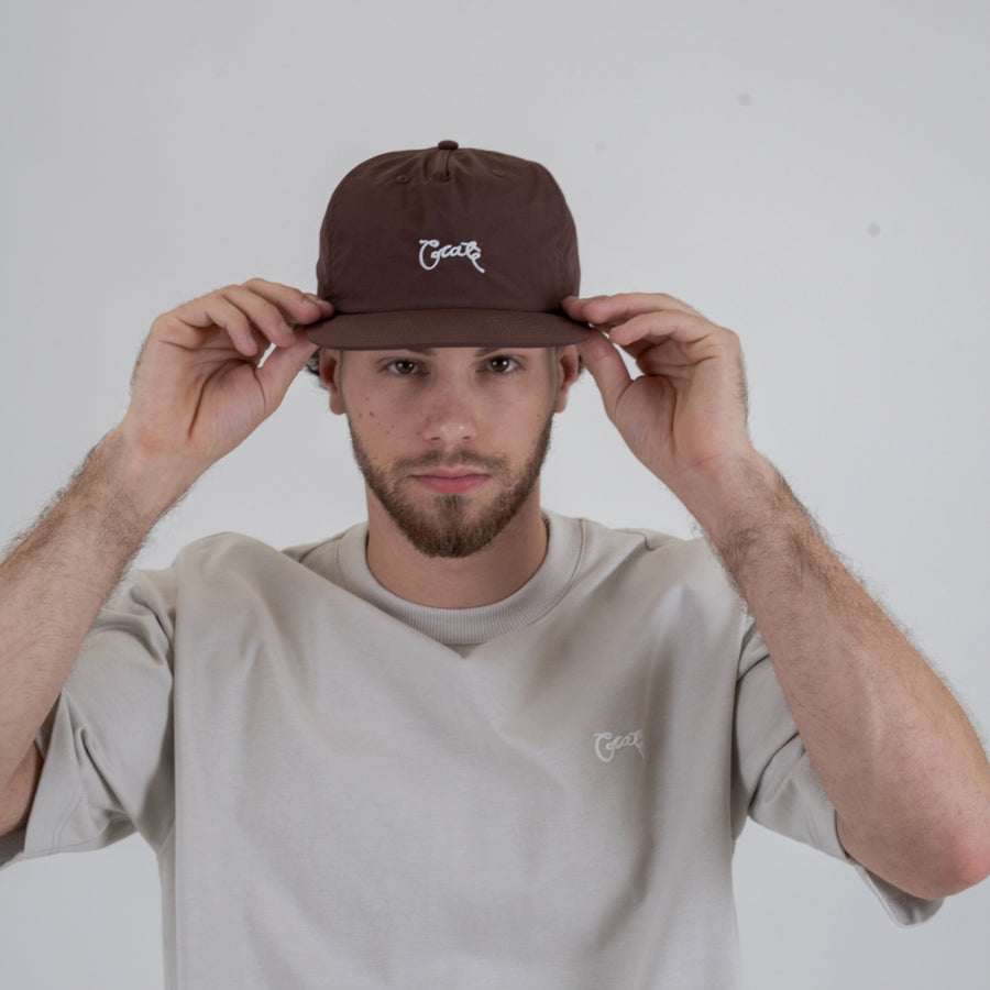 Nylon Scripted Cap