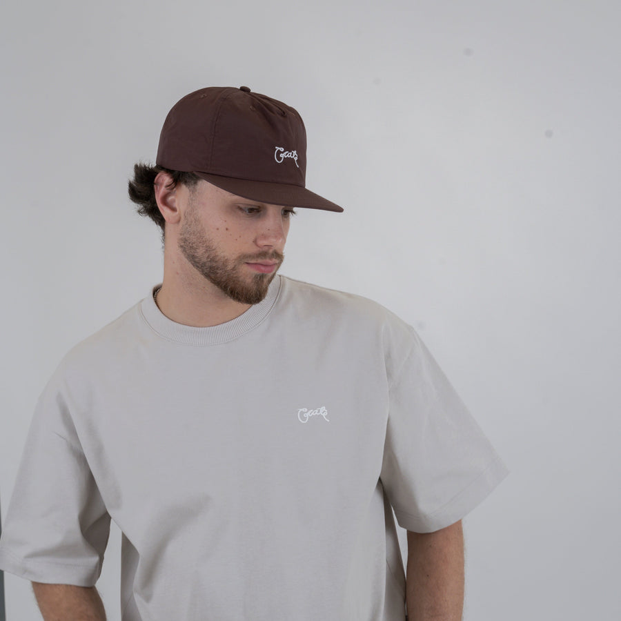 Nylon Scripted Cap