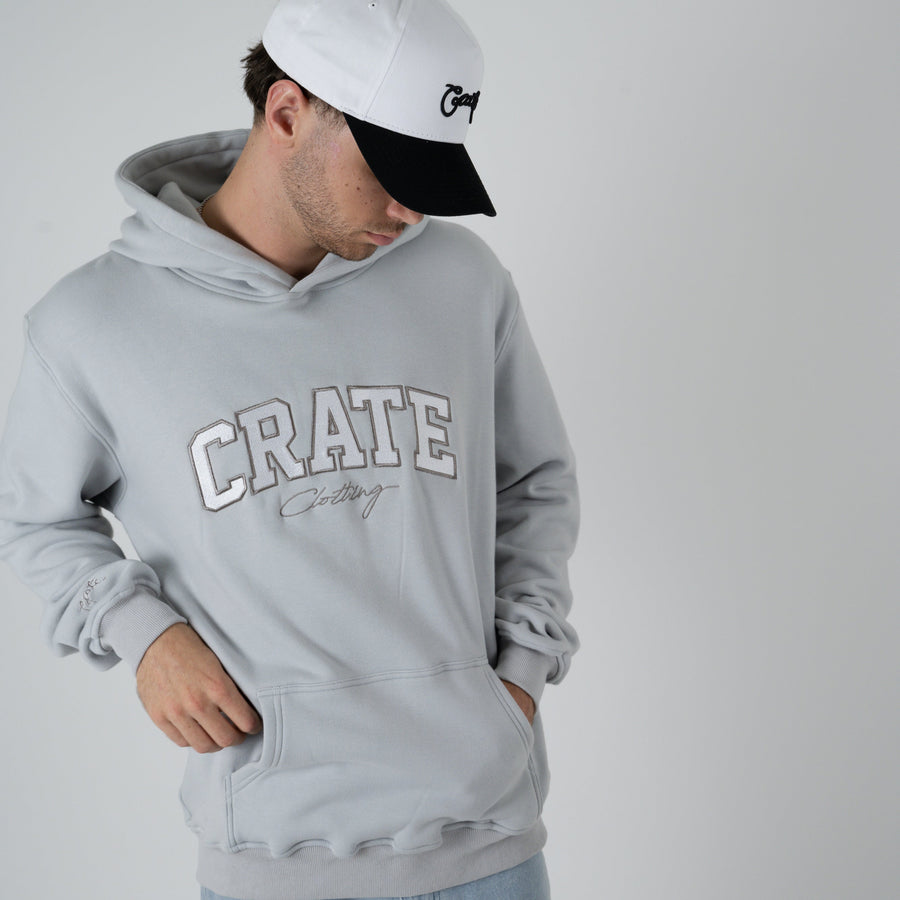 AW25 CRATE VARSITY HOODIE