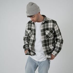 MEN'S MASON WAFFLE PLAD SHIRT