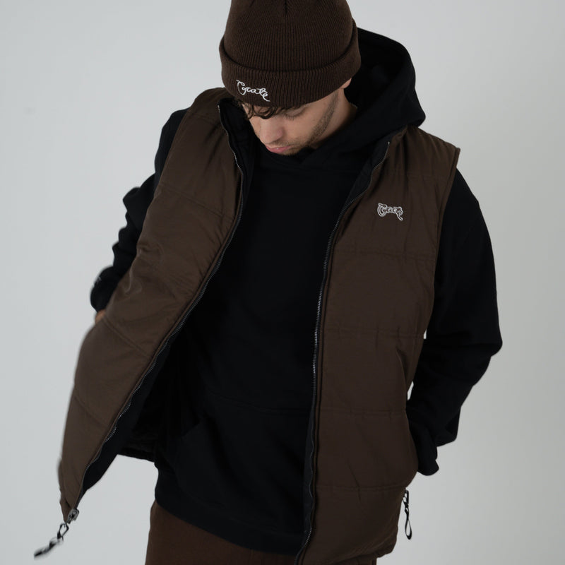 MEN'S REVERSIBLE PUFFER VEST