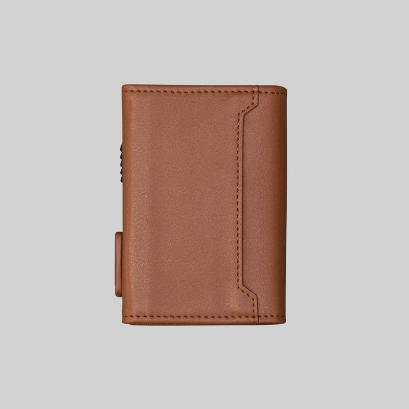 Crate Minimal Leather Wallet-Brown 2.0