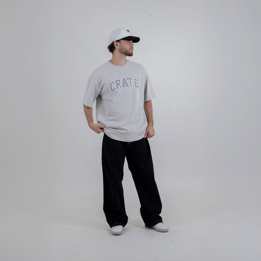 Crate Varsity Box Fit T-Shirt