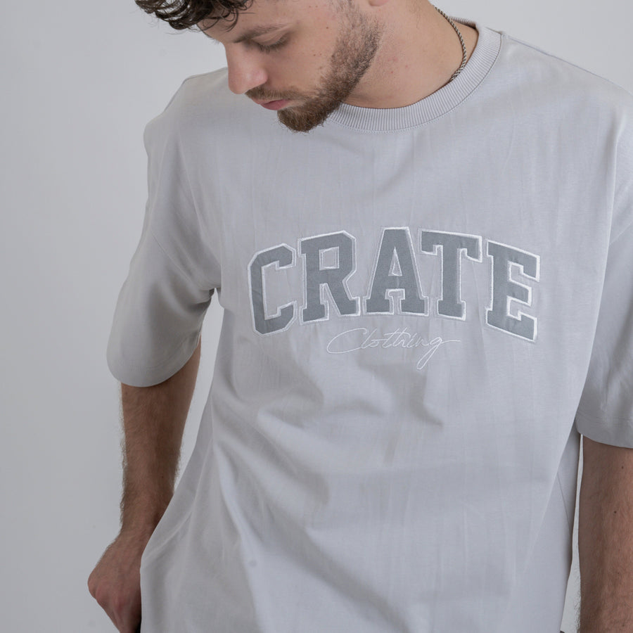 Crate Varsity Box Fit T-Shirt