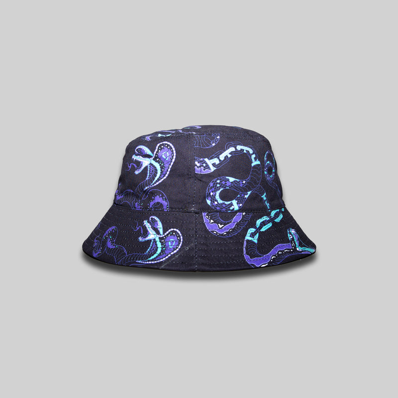 CRATE REVERSIBLE KIDS CHAINED SNAKE BUCKET HAT
