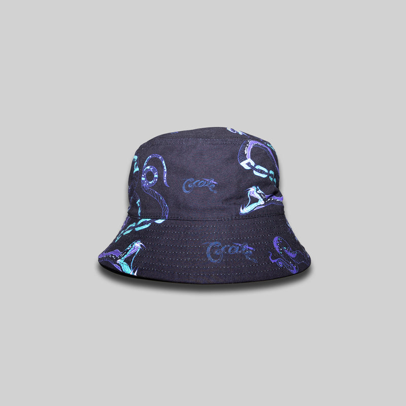 CRATE REVERSIBLE KIDS CHAINED SNAKE BUCKET HAT