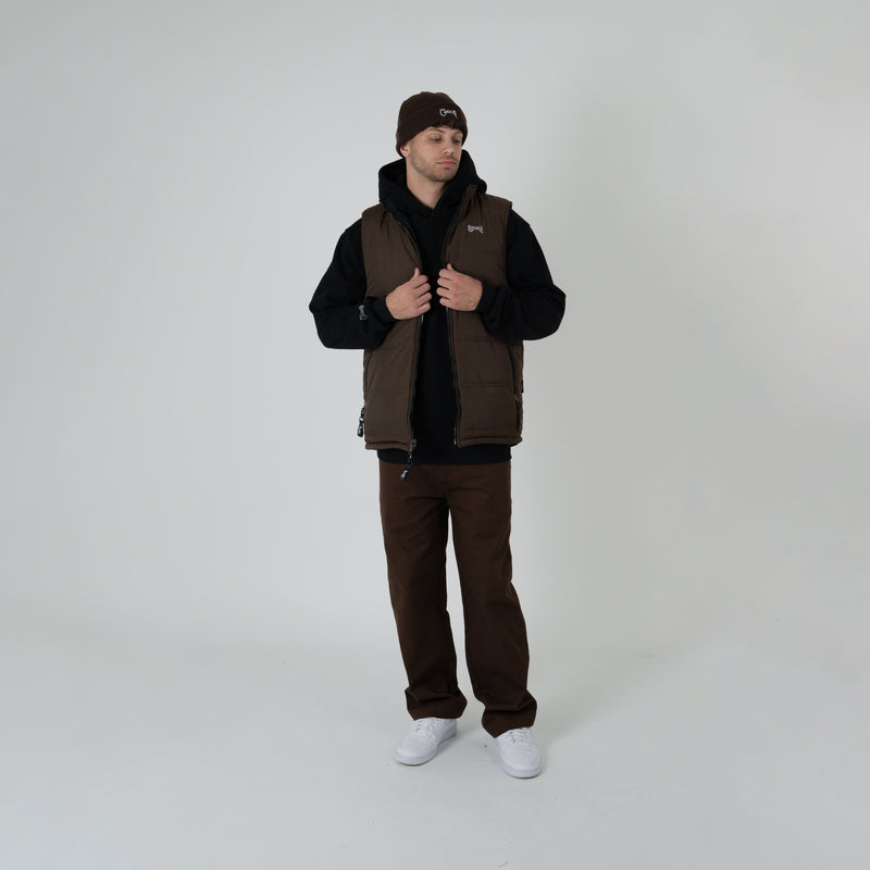 MEN'S REVERSIBLE PUFFER VEST