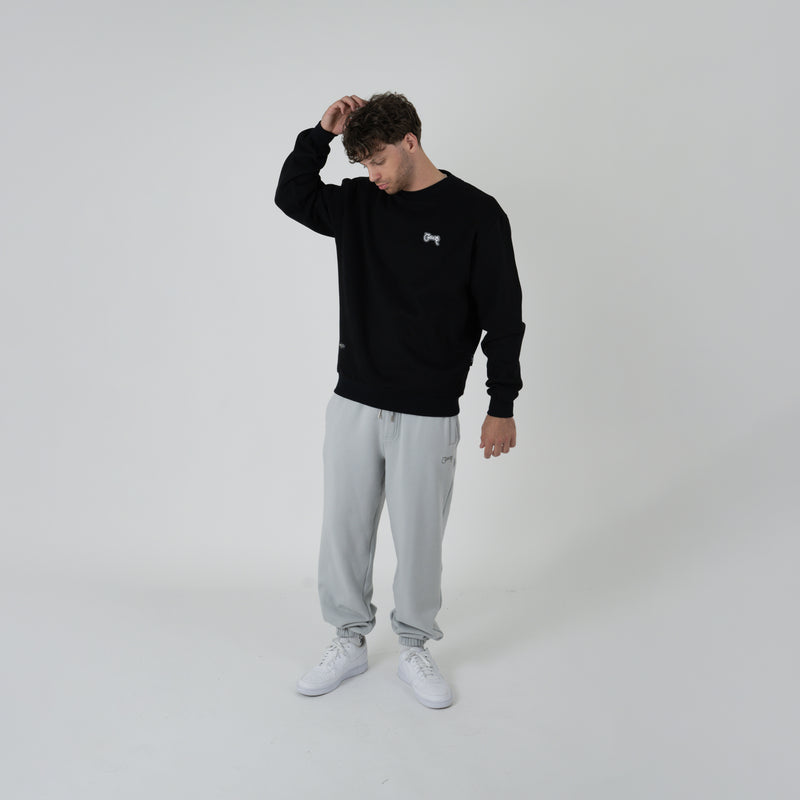 BASIC SCRIPT SUPERFLEECE TRACKPANTS