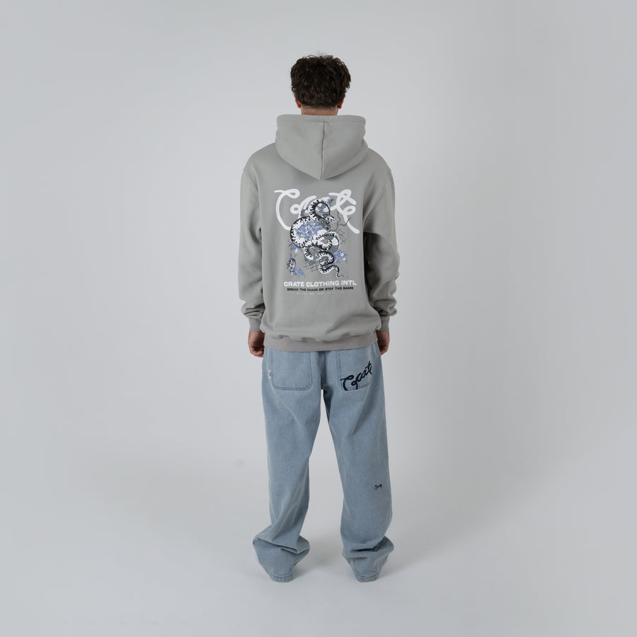 AW25 Chained Snake Superfleece Hoodie