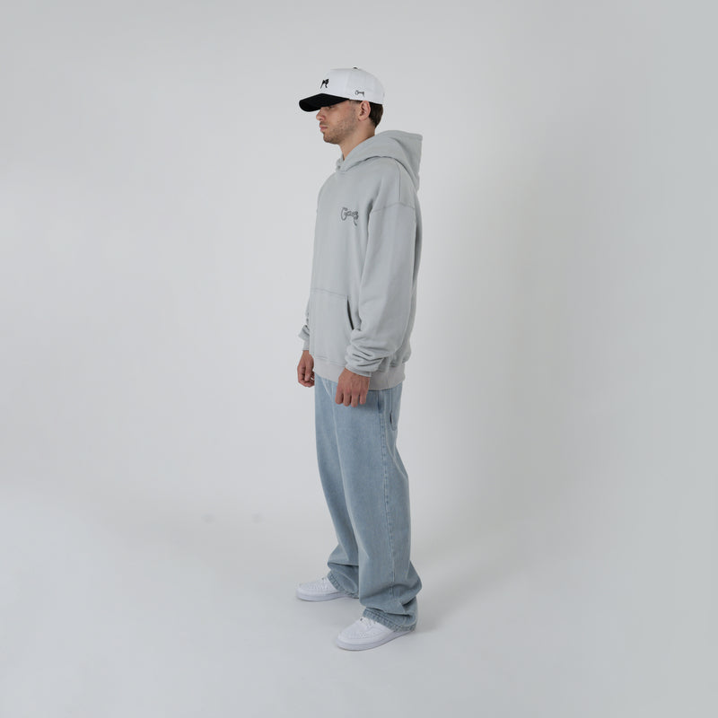 MEN'S SCRIPTED BOX FIT HOODIE