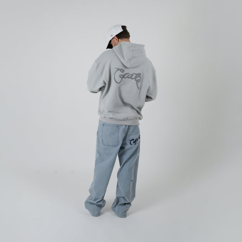 MEN'S SCRIPTED BOX FIT HOODIE