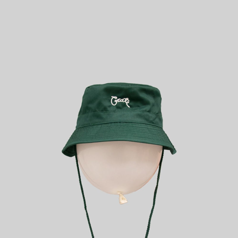 Unisex Scripted Bucket Hat Forest