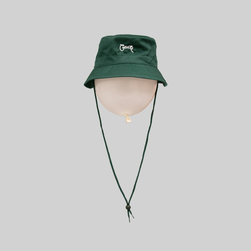 Unisex Scripted Bucket Hat Forest