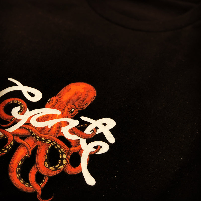 Mens Octopus Script T-Shirt
