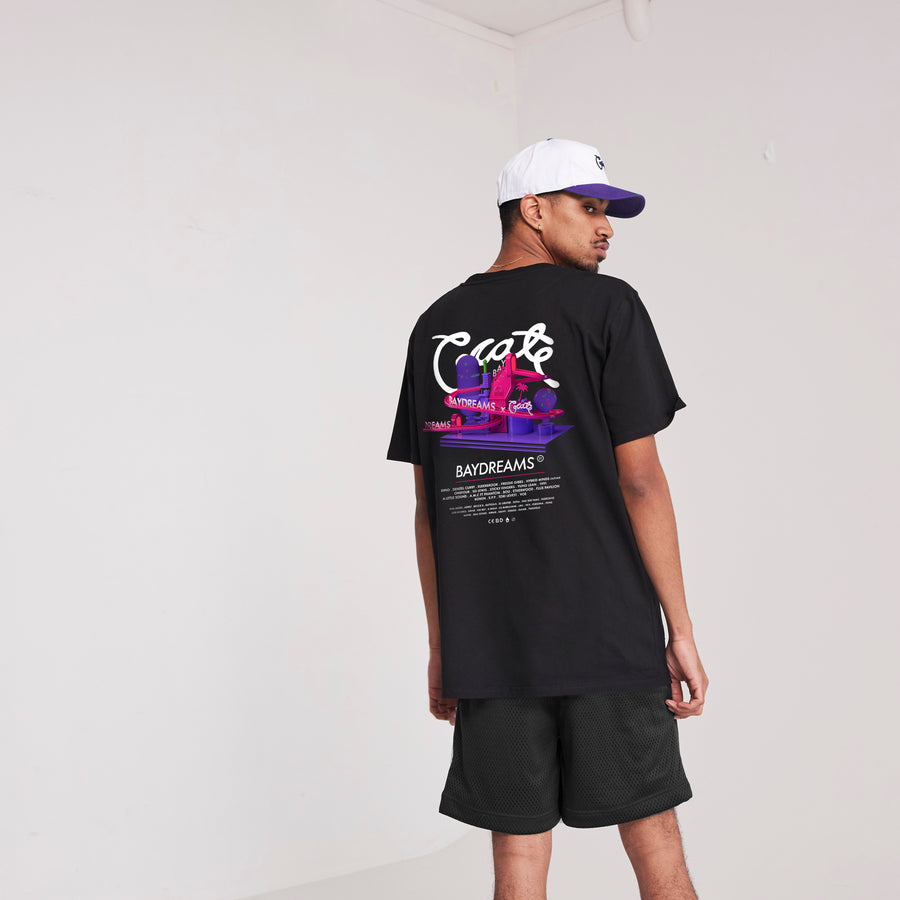 BAYDREAMS UNISEX LINE UP GRAPHIC T-SHIRT