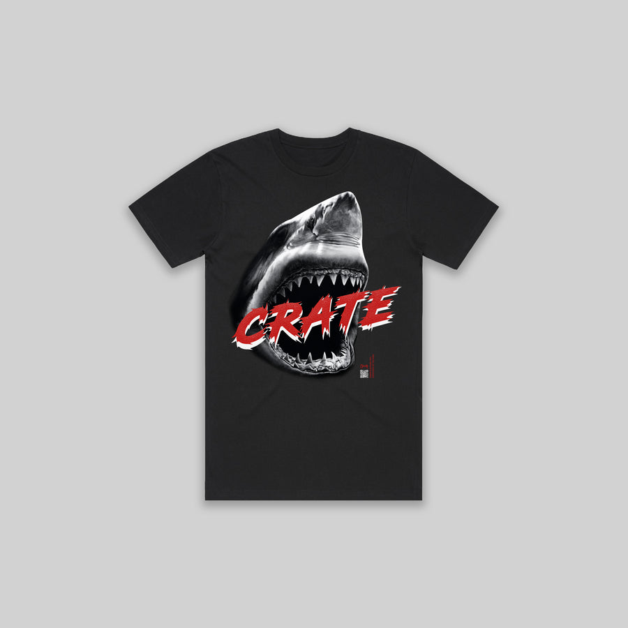 Crate White Shark T-Shirt