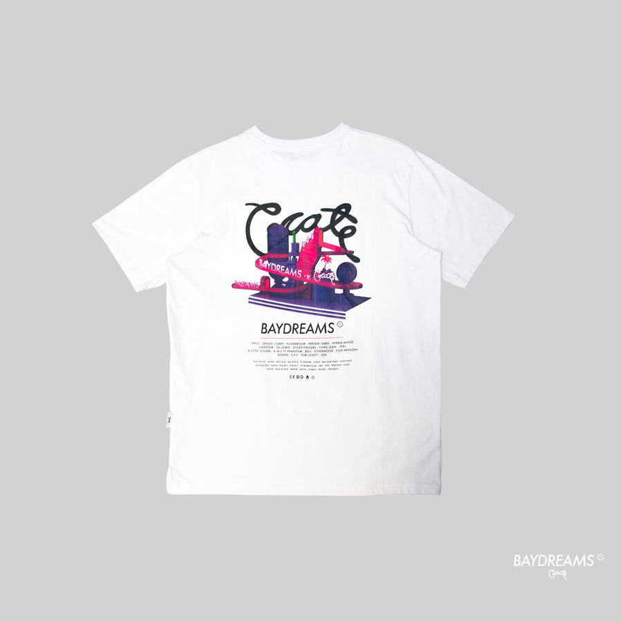 BAYDREAMS UNISEX LINE UP GRAPHIC T-SHIRT