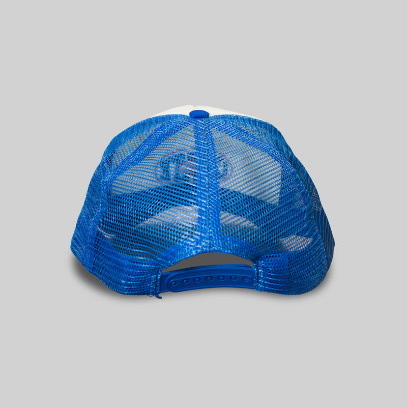 UNISEX OVAL VARSITY TRUCKER CAPS