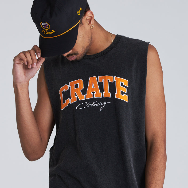 CRATE VARSITY MUSCLE SINGLET