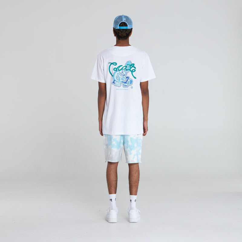 MEN’S CHILLING IN PEACE SCRIPT T-SHIRT