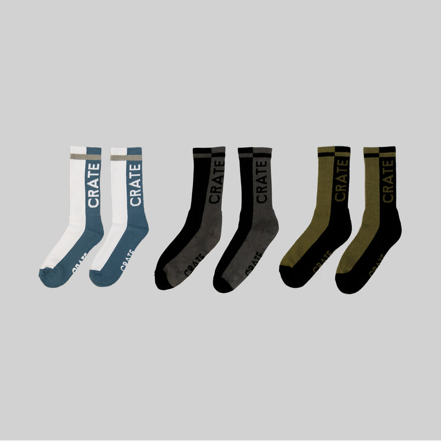 SS22 Colour Blocking Sock Pack