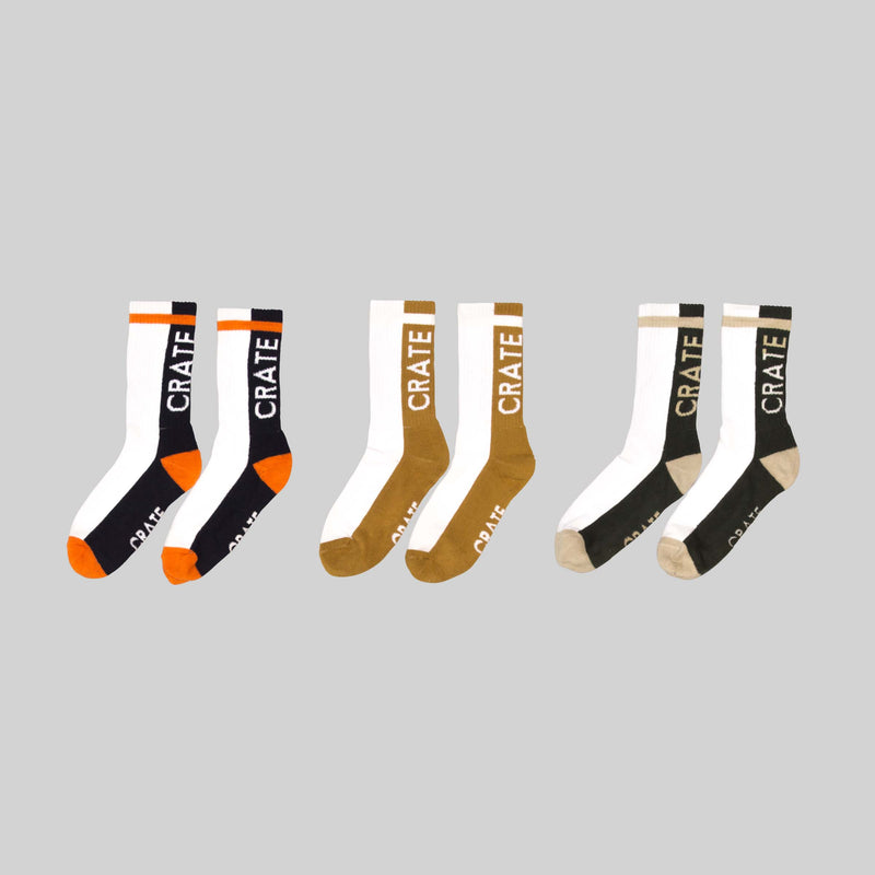 SS21 BLOCK OUT SOCK PACK