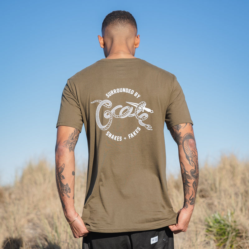 Mens Snakes & Fakes T-Shirt