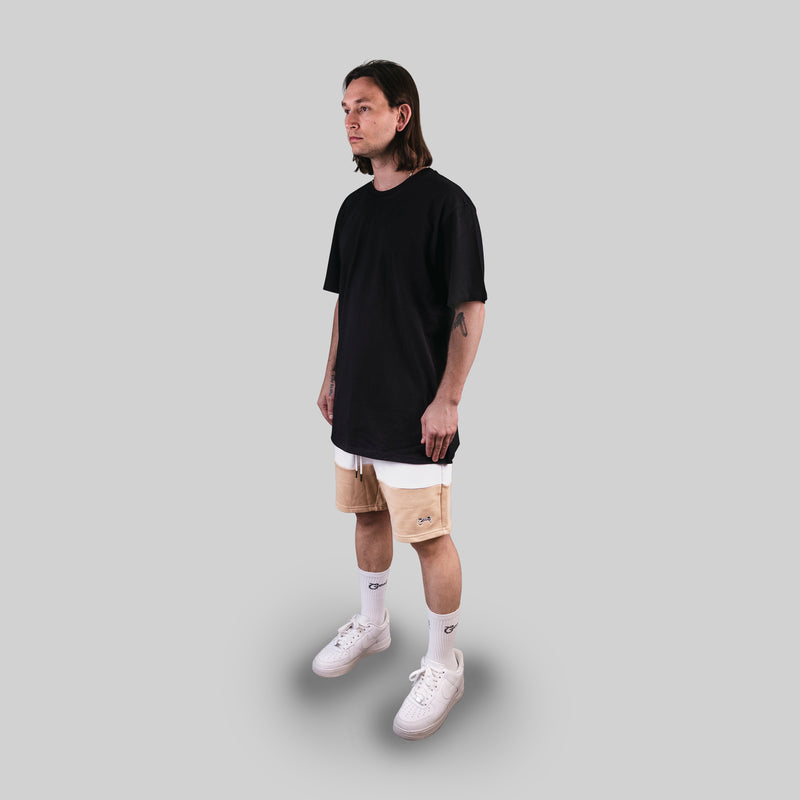 Mens Colour Block Shorts