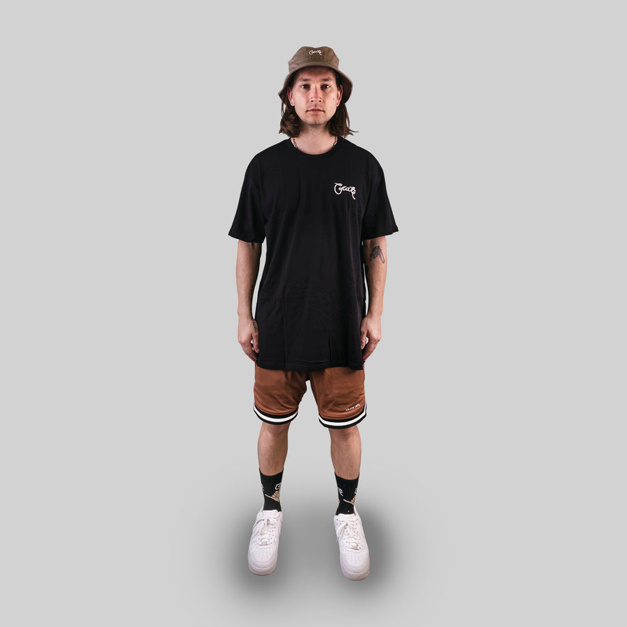 MENS SCRIPTED SHAKA T-SHIRT