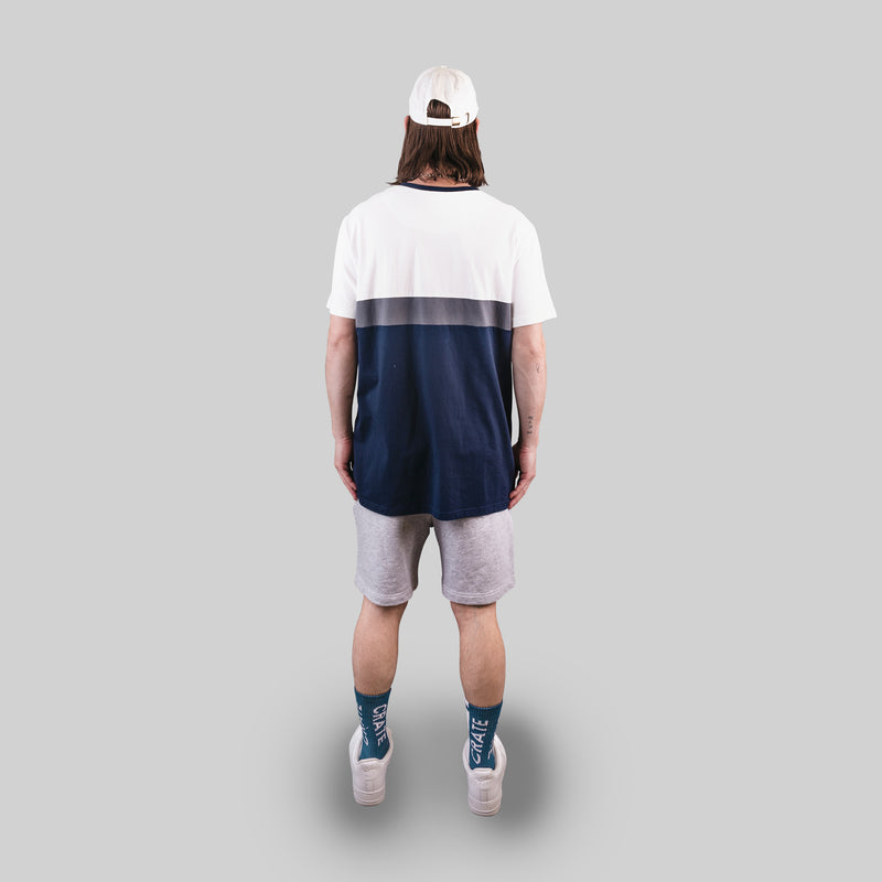 MEN’S COLOUR BLOCKING T-SHIRT