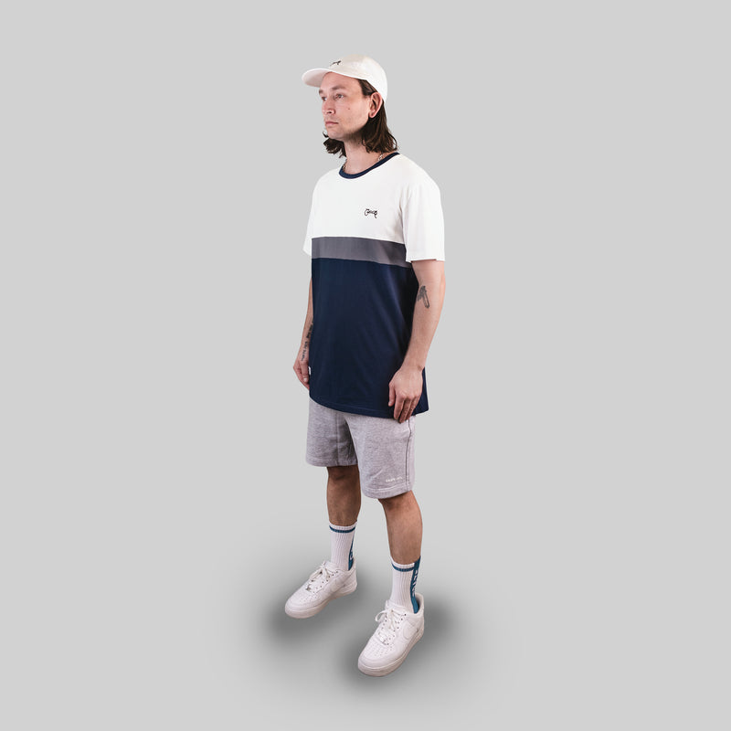 MEN’S COLOUR BLOCKING T-SHIRT