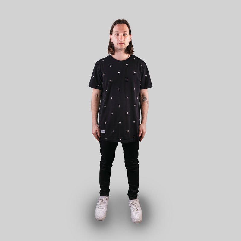 MEN'S SIMPLE PRINT T-SHIRT SS21